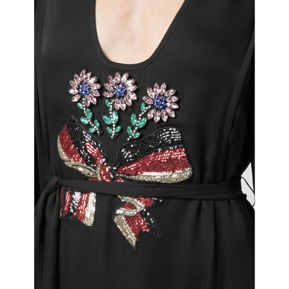 NWT Cynthia Rowley Marquette Applique Aline Maxi dress size 2 (A07) - Picture 5 of 12